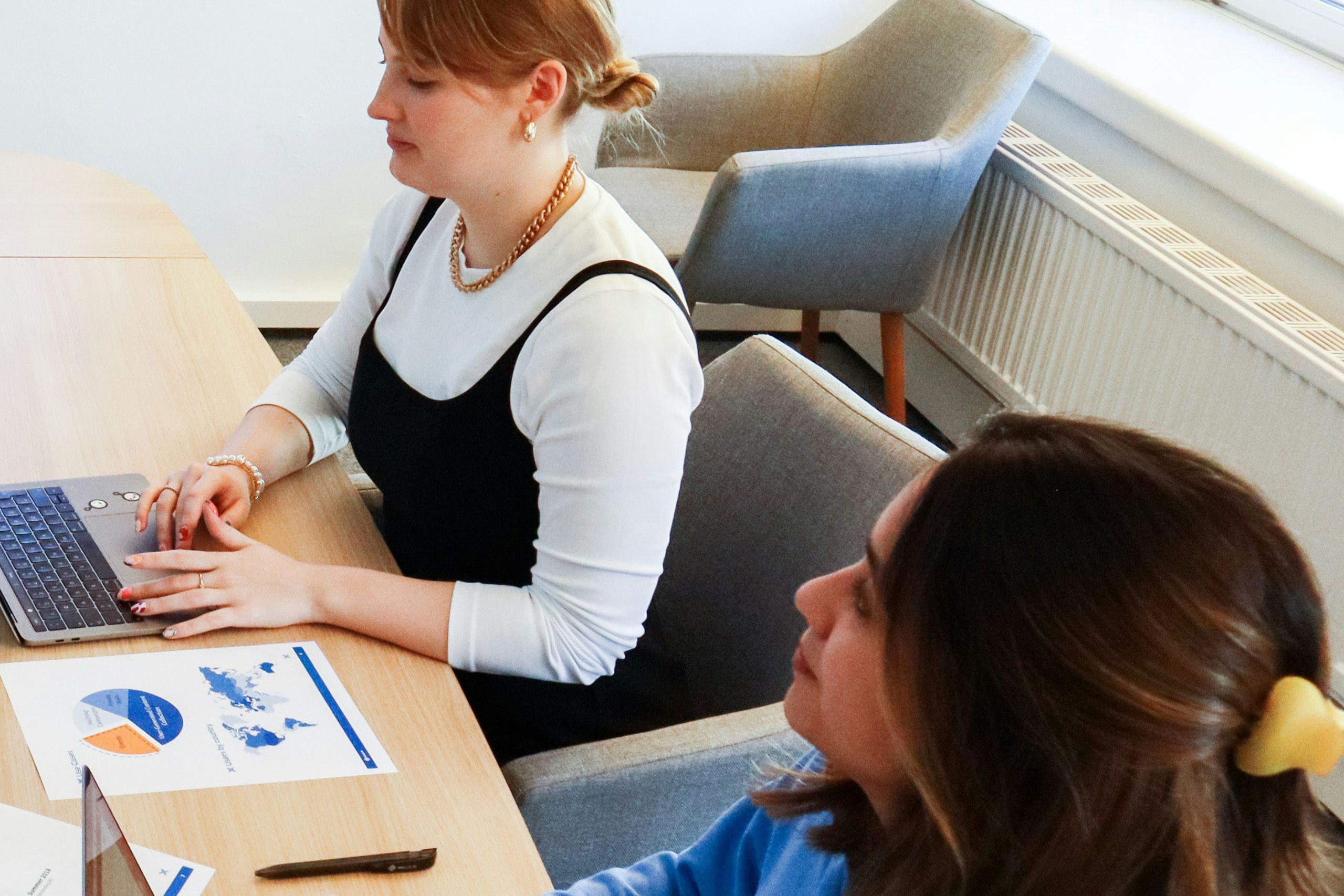 Collaborating Women in Modern Office for How to Start a Career in Corporate Finance: Skills, Simulations, and Strategies