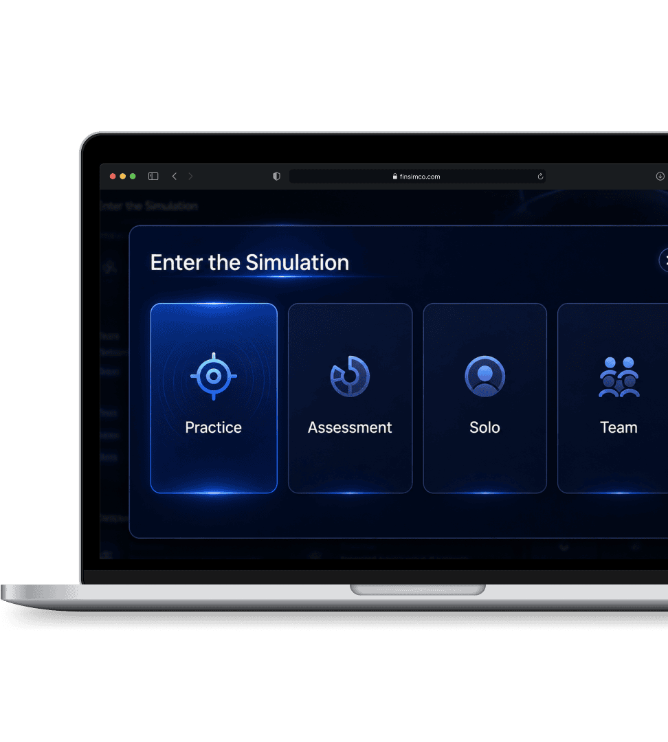 Participant Simulation Entry Interface